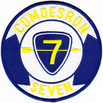 DESRON 7 Destroyer Squadron Patch