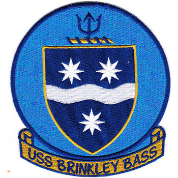 DD-887 USS Brinkley Patch - Version B