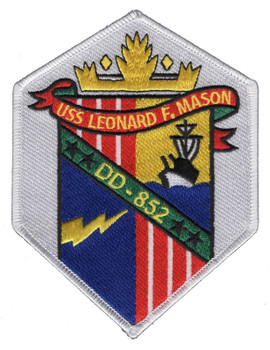 DD-852 USS Leonard F Mason Patch