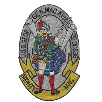 DD-836 GEORGE K. MACKENZIE Mighty Mac Patch