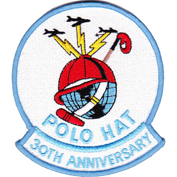 Anniversary patch with hook and loop backing commemorating 30 years of IG inspection and oversight.