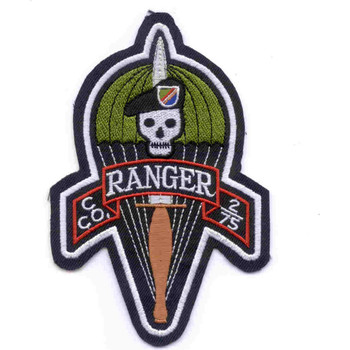 C Co 2/75 2nd Battalion 75th Ranger Regiment Patch