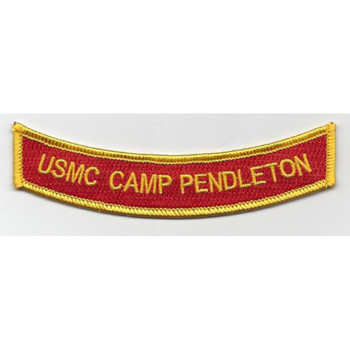Camp Pendleton Ribbon MOS Rocker Patch