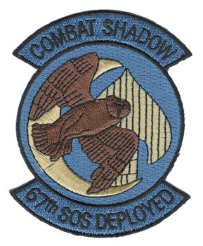 67th SOS Special Operations Squadron Patch Combat Shadow

