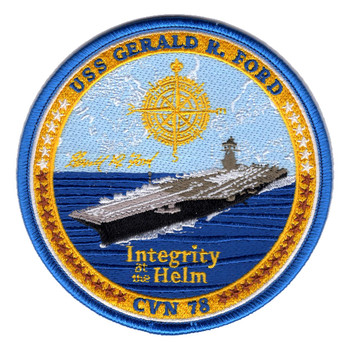 CVN-78 USS Gerald R Ford Patch