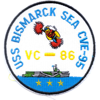 CVE-95 USS Bismarck Sea Patch VC-86