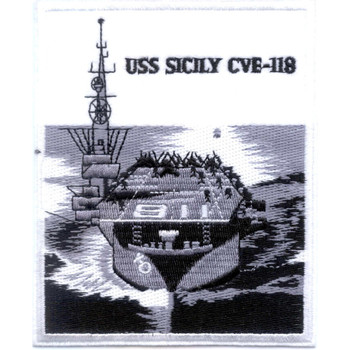 CVE-118 USS Sicily Patch