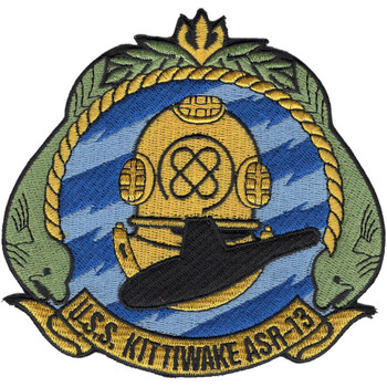 ASR-13 USS Kittiwake Submarine Rescue Patch