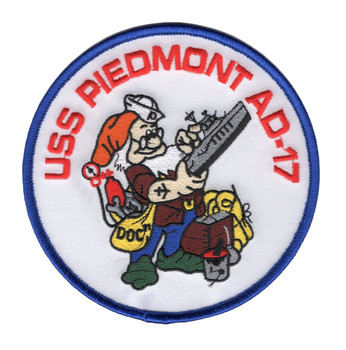 AD-17 USS Piedmont Patch