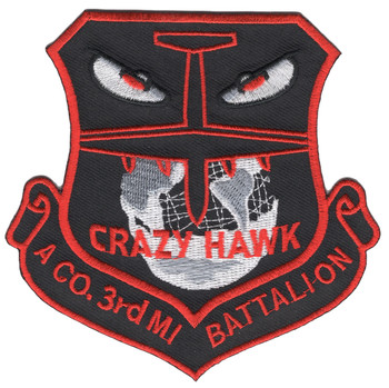 A Co. 3rd Military Intelligence Battalion Patch