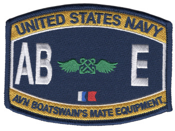 ABE Aviation Rating Boatswain's Mate Equipment Patch