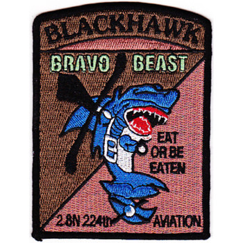 B-2nd Squadron 224th Aviation Attack Battalion Patch