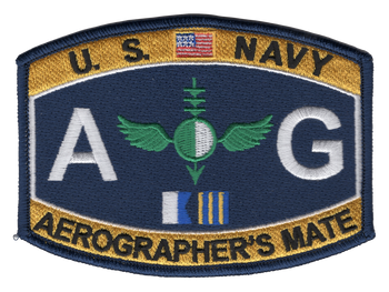 Aviation Aerographer's Mate Rating Patch - AG