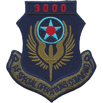 AFSOC 3000 Hours Tab Patch