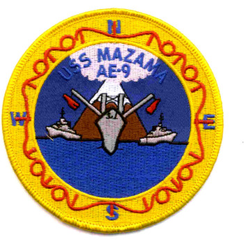 AE-9 USS Mazama Patch