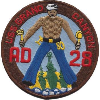 AD-28 USS Grand Canyon Patch