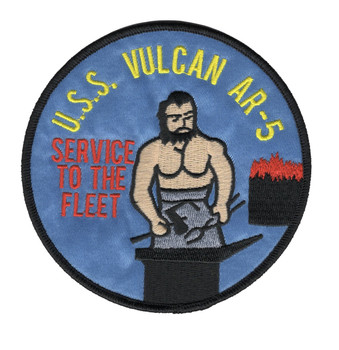 AR-5 USS Vulcan Patch