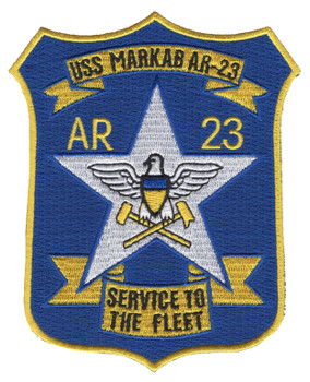 AR-23 A USS Markab Fleet Repair Ship Patch