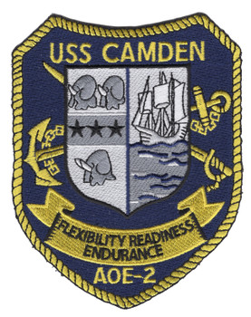 USS Camden AOE-2 Patch - Fast Combat Support Ship