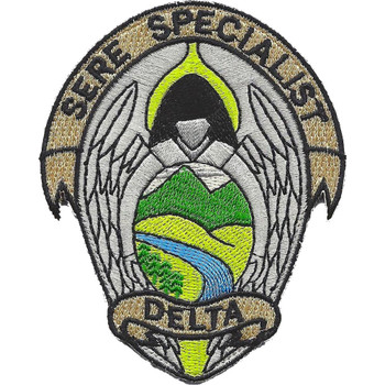 Air Force SERE Specialist Delta Patch Hook And Loop