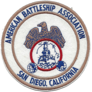 America Battleship Association Patch