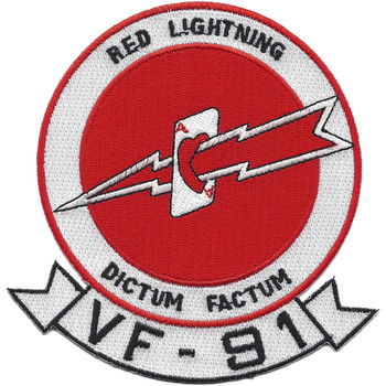 VF 91 Fighter Squadron Dictum Factum Patch