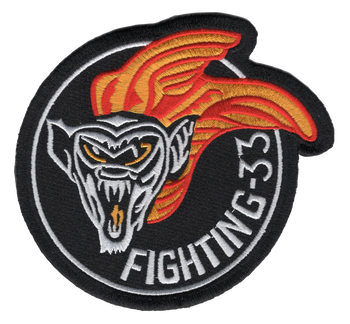 VF-33 Aviation Fighter Attack Squadron Thirty Three Patch
