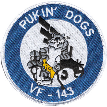 VF-143 Fighter Squadron Patch Hook And Loop