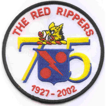 VF-11 Patch The Red Rippers 75 Years