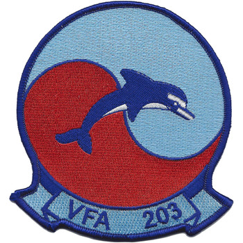VFA-203 Blue Dolphins Patch