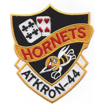 VA-44 Attack Squadron Forty Four Patch Hornets