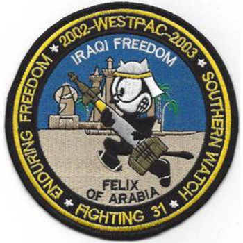 VF-31 Patch OIF Felix of Arabia