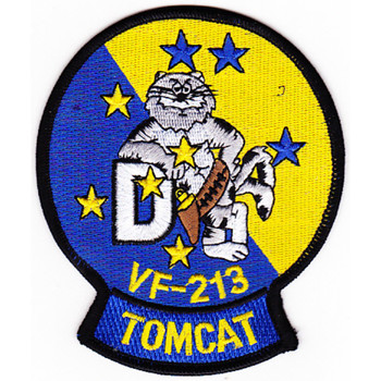 VF-213 Fighter Squadron F-14D Tomcat Patch