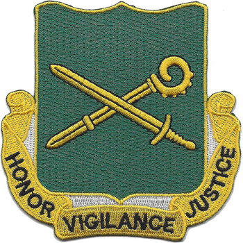 385th Military Police Battalion Patch Green Version