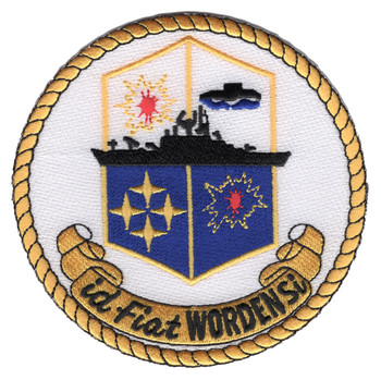 USS Worden CG-18 Patch