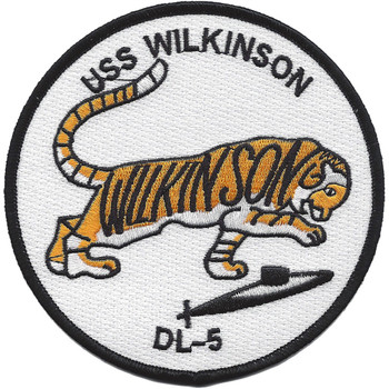 USS Wilkinson DL-5 Destroyer Leader Ship Patch