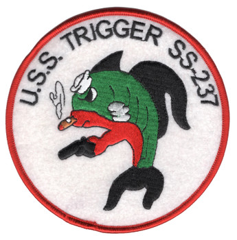 USS Trigger SS-237 Patch