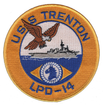 Popular Patch LPD-5 USS Ogden (LPD-5) Military Patch – Historical & Period