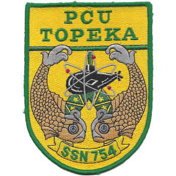 USS Topeka SSN-754 Attack Submarine PCU Patch