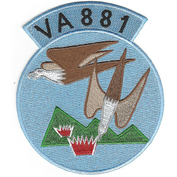 VF-41 Black Aces US Navy Fighter Squadron Hook and Loop Patch