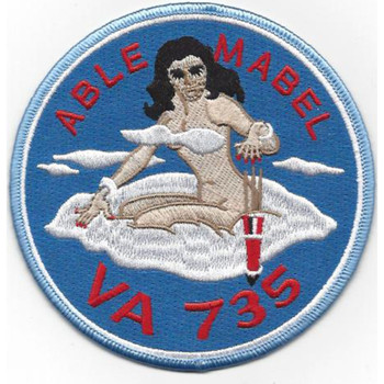 VA-735 Attack Reserve Squadron Seven Thirty Five Patch