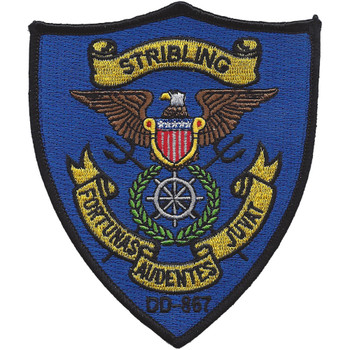 USS Stribling DD-867 Destroyer Ship Patch