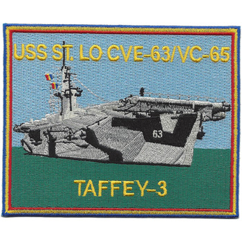 USS St. Lo CVE-63 Escort Carrier Ship Patch