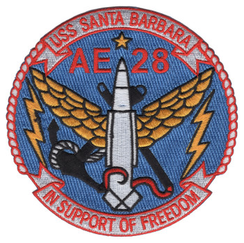 USS Santa Barbara AE-28 Patch