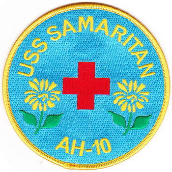 USS Samaritan AH-10 Auxiliary Hospital Ship Patch