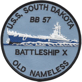 USS South Dakota BB-57 Patch