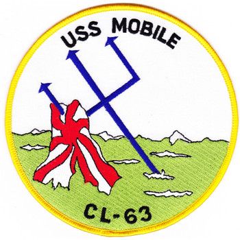 USS Mobile CL-63 Patch