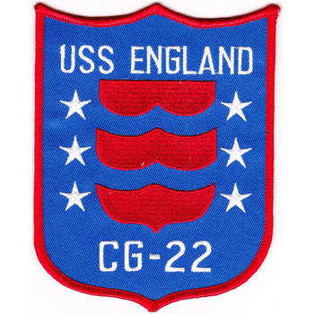 USS England CG-22 Patch