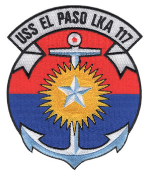 USS El Paso LKA-117 Patch