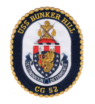 Popular Patch CV-17 USS Bunker Hill Military Patch - Historical Collectible